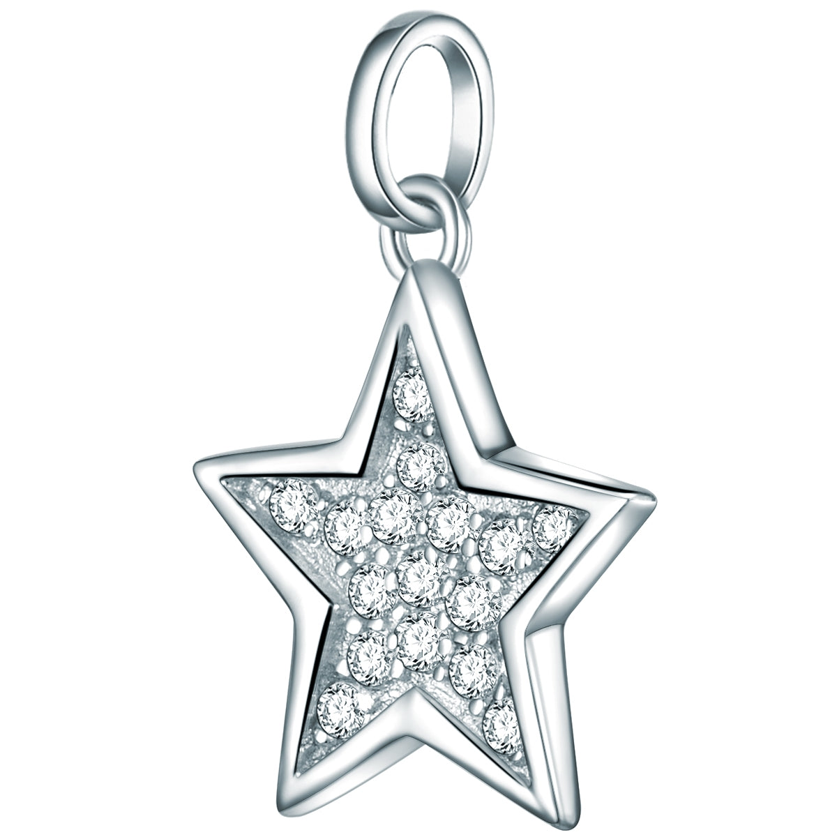 Anhänger Sterling Silber Zirkonia weiß