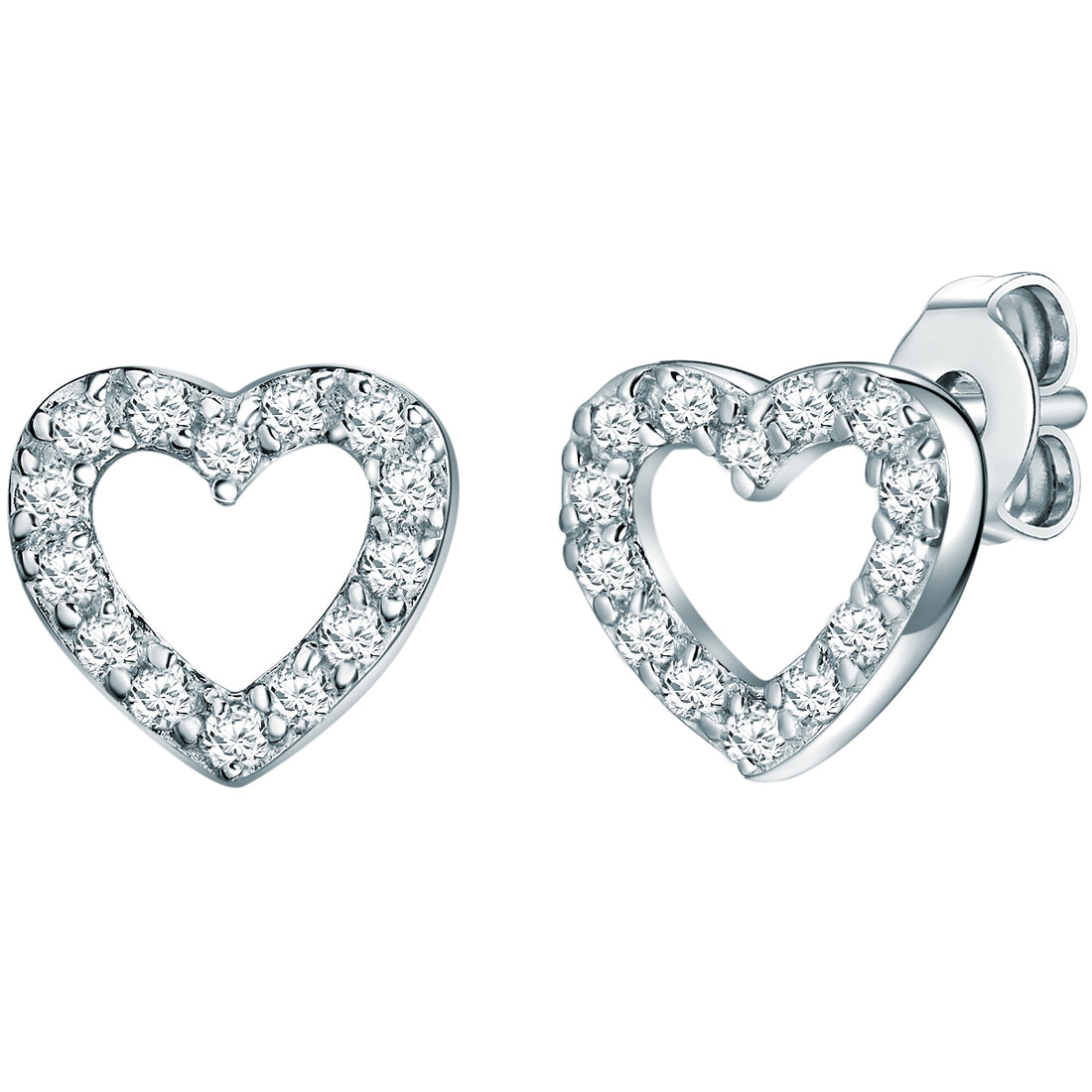 Rafaela Donata Ohrstecker Sterling Silber Zirkonia weiß