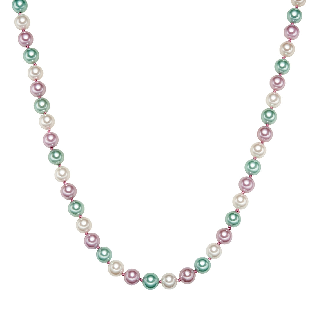 Rafaela Donata Kette Sterling Silber Muschelkernperle multicolor