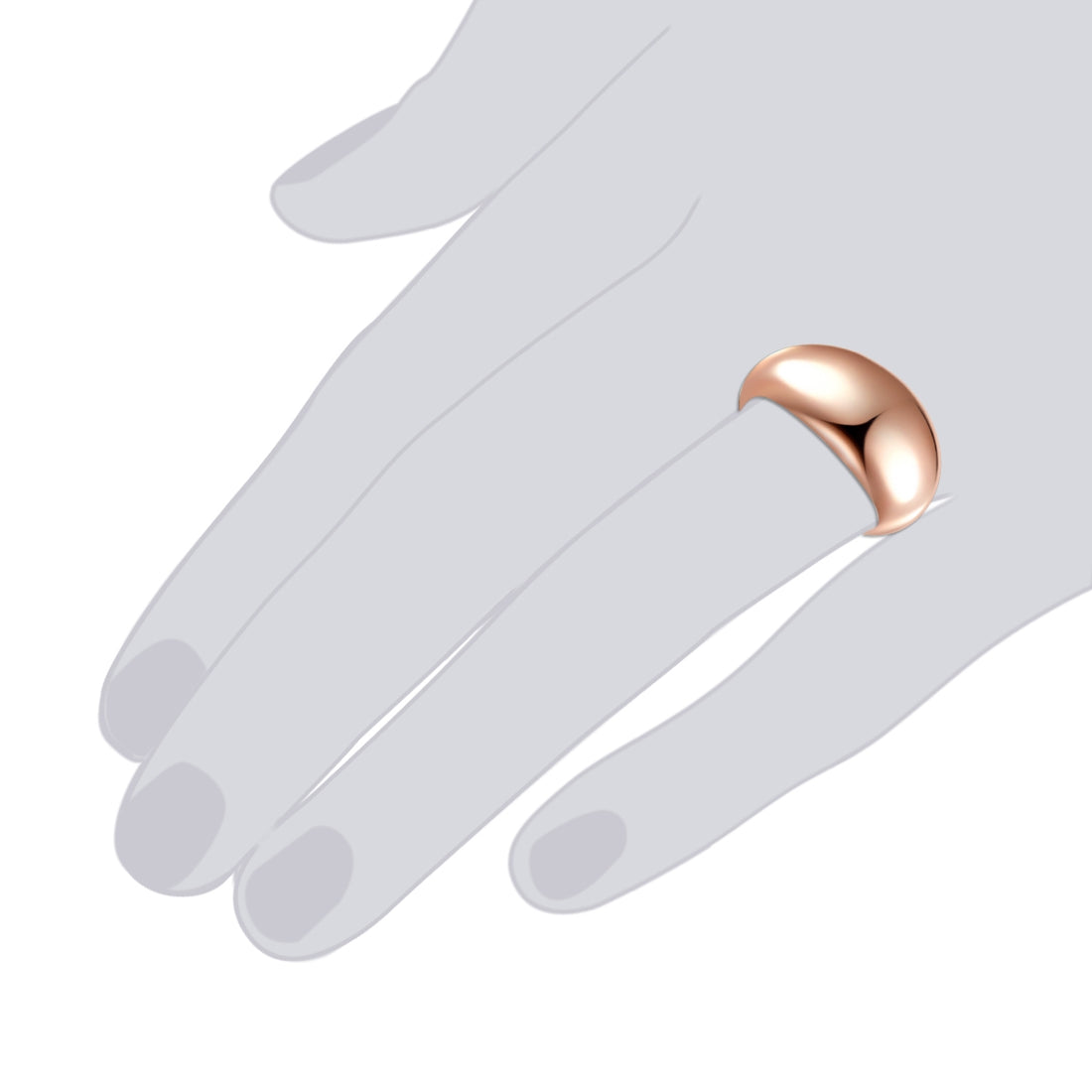 Ring Sterling Silber bi-Color