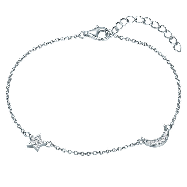 Armband Sterling Silber Zirkonia weiß