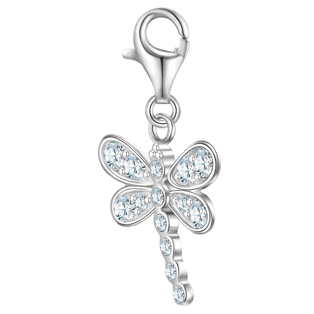 Charm Sterling Silber Zirkonia weiß