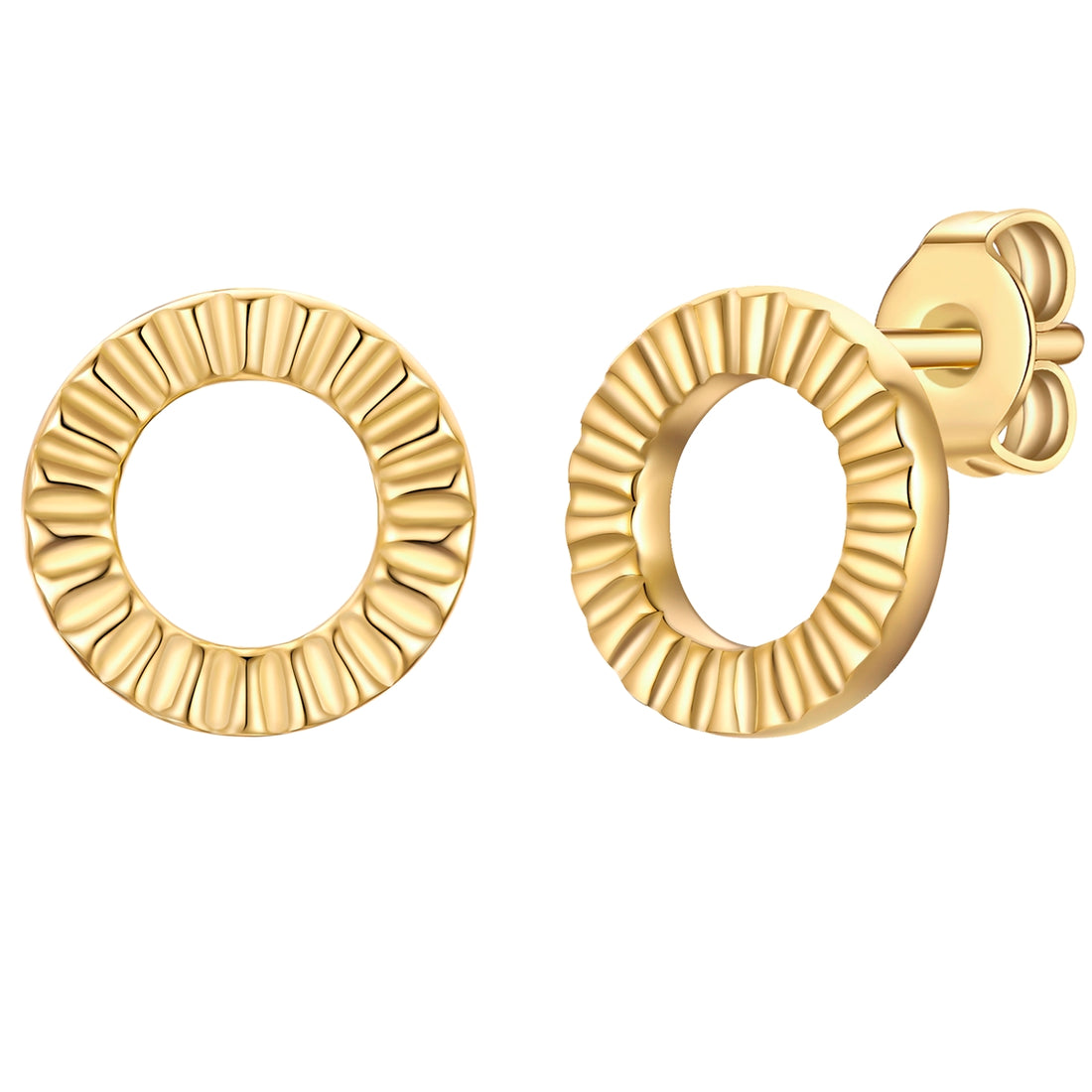 Rafaela Donata Ohrstecker Sterling Silber gelbgold