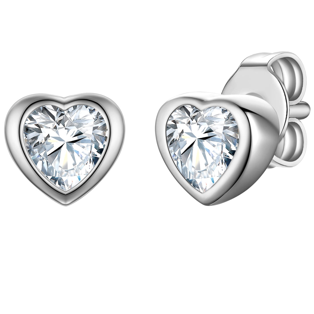 Rafaela Donata Ohrstecker Sterling Silber Zirkonia weiß