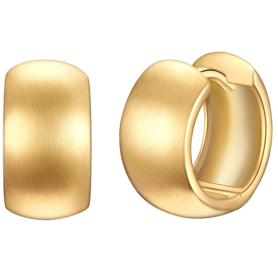 Rafaela Donata Creolen Sterling Silber gelbgold