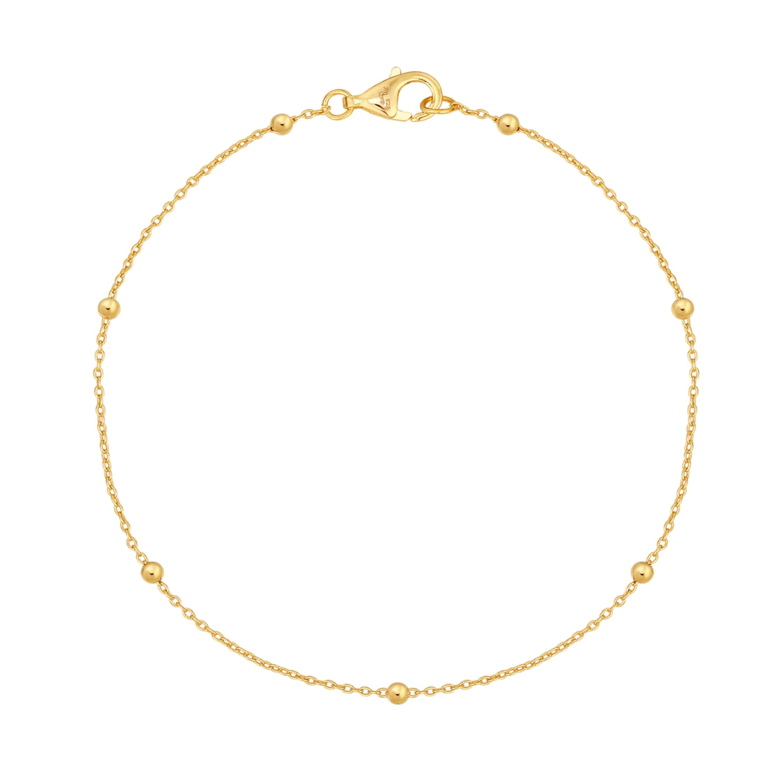 Armband Sterling Silber gelbgold