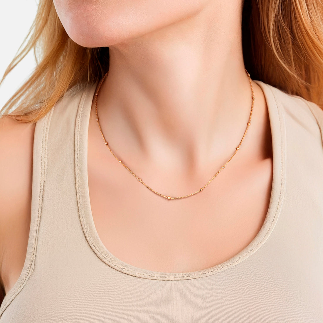Kette Sterling Silber gelbgold