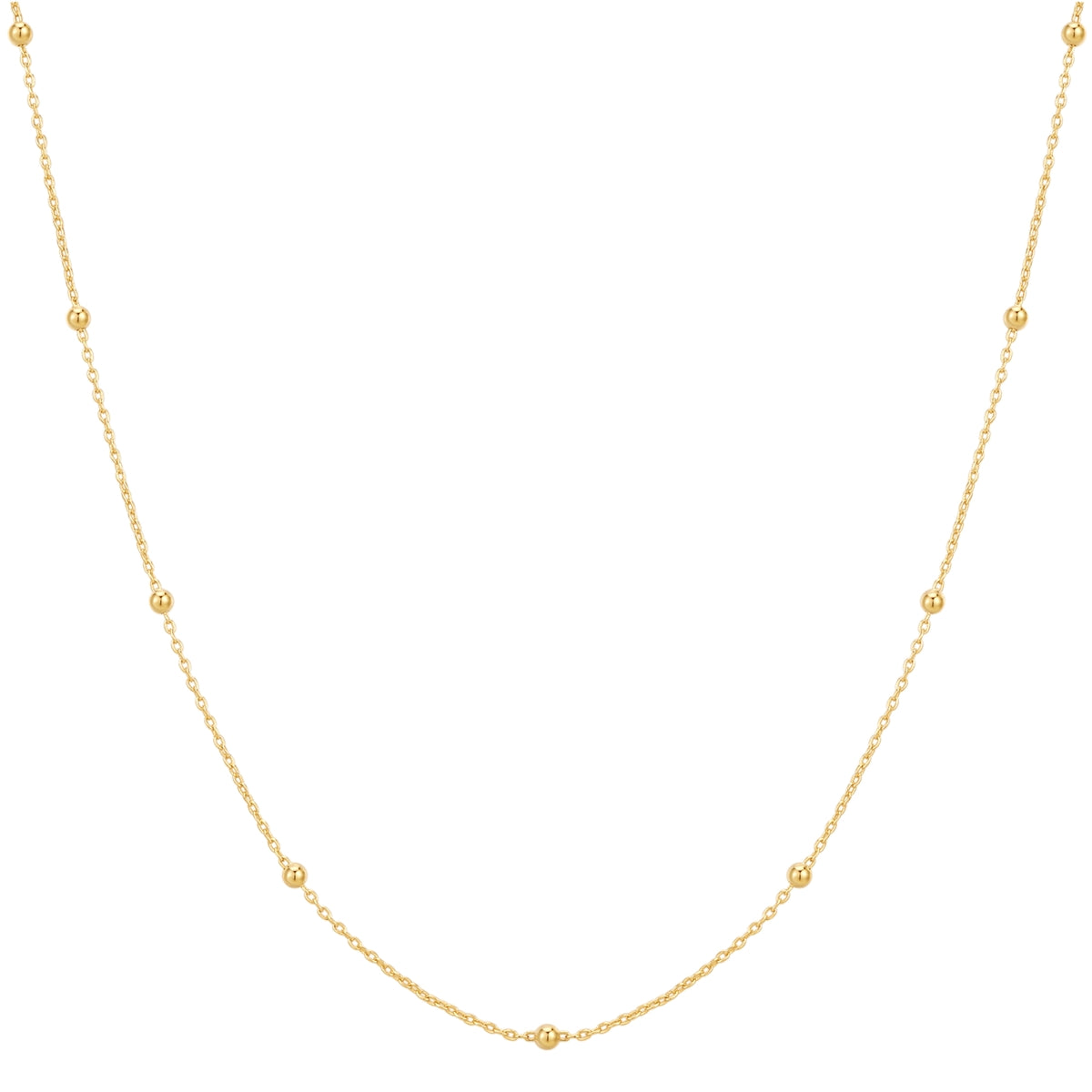 Kette Sterling Silber gelbgold