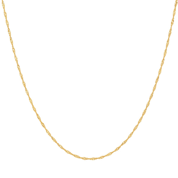 Kette Sterling Silber gelbgold