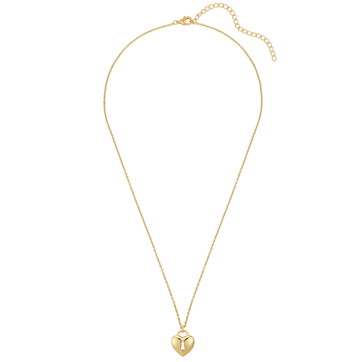 Kette mit Anhänger Sterling Silber gelbgold