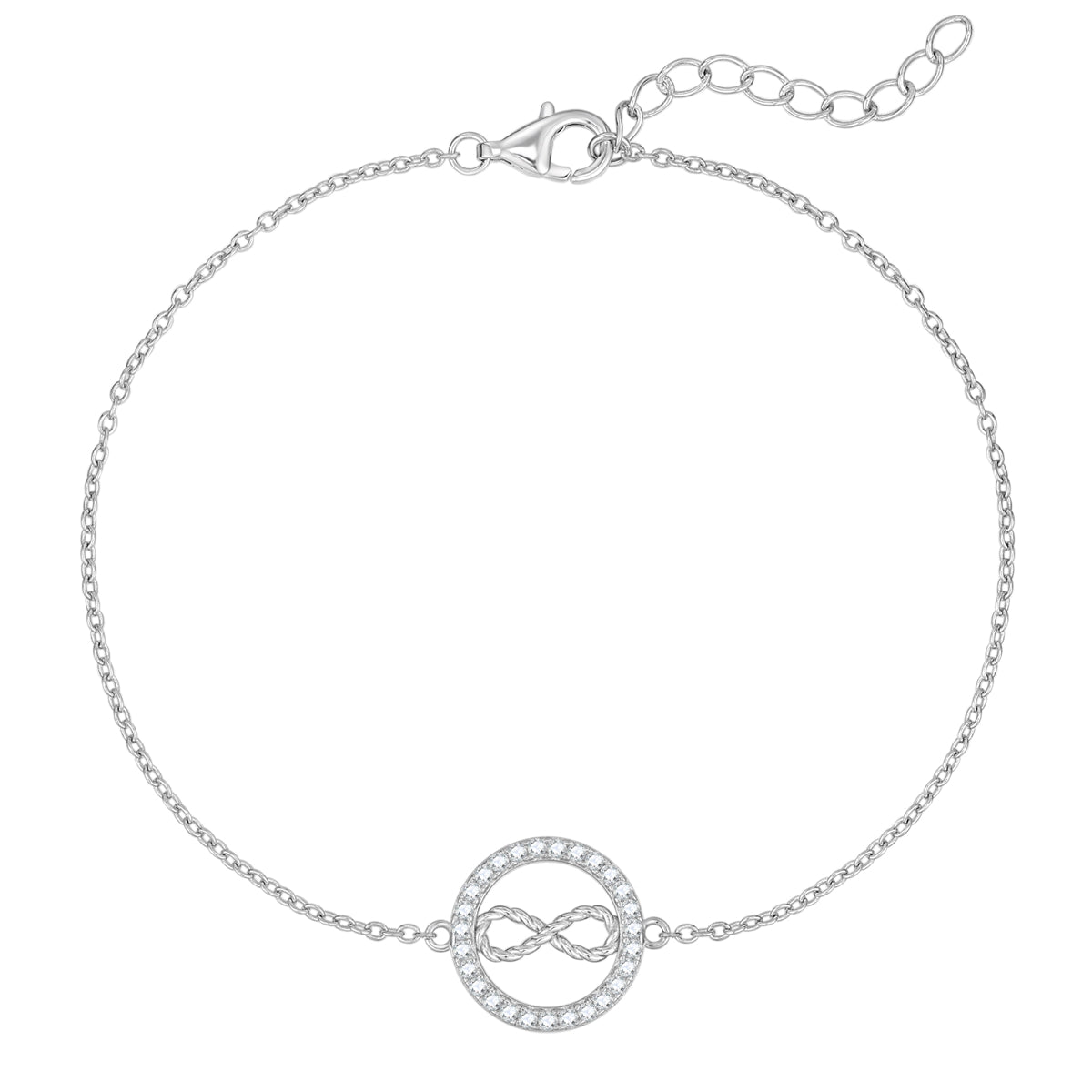Armband Sterling Silber Zirkonia weiß